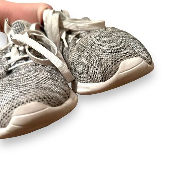 Adidas Women's Cloudfoam Pure Athletic White & Gray Running Shoes Sz 10 - Picture 5 of 11